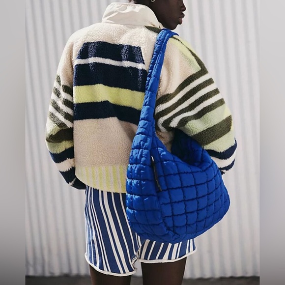 FP MOVEMENT Hit The Slopes Printed Fleece Jacket / Fielding Stripe Combo - Picture 4 of 9